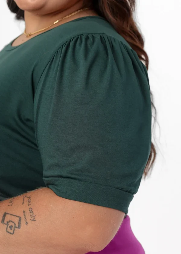 Blusa de Manga Princesa - Cores - Imagem 4