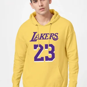 Moletom com capuz Lakers - Amarelo
