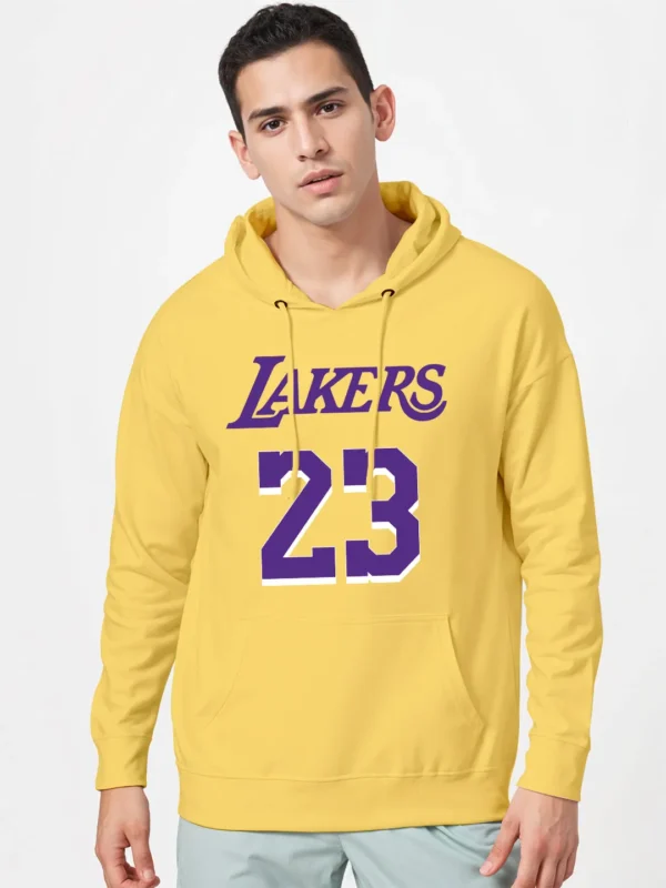 Moletom com capuz Lakers - Amarelo